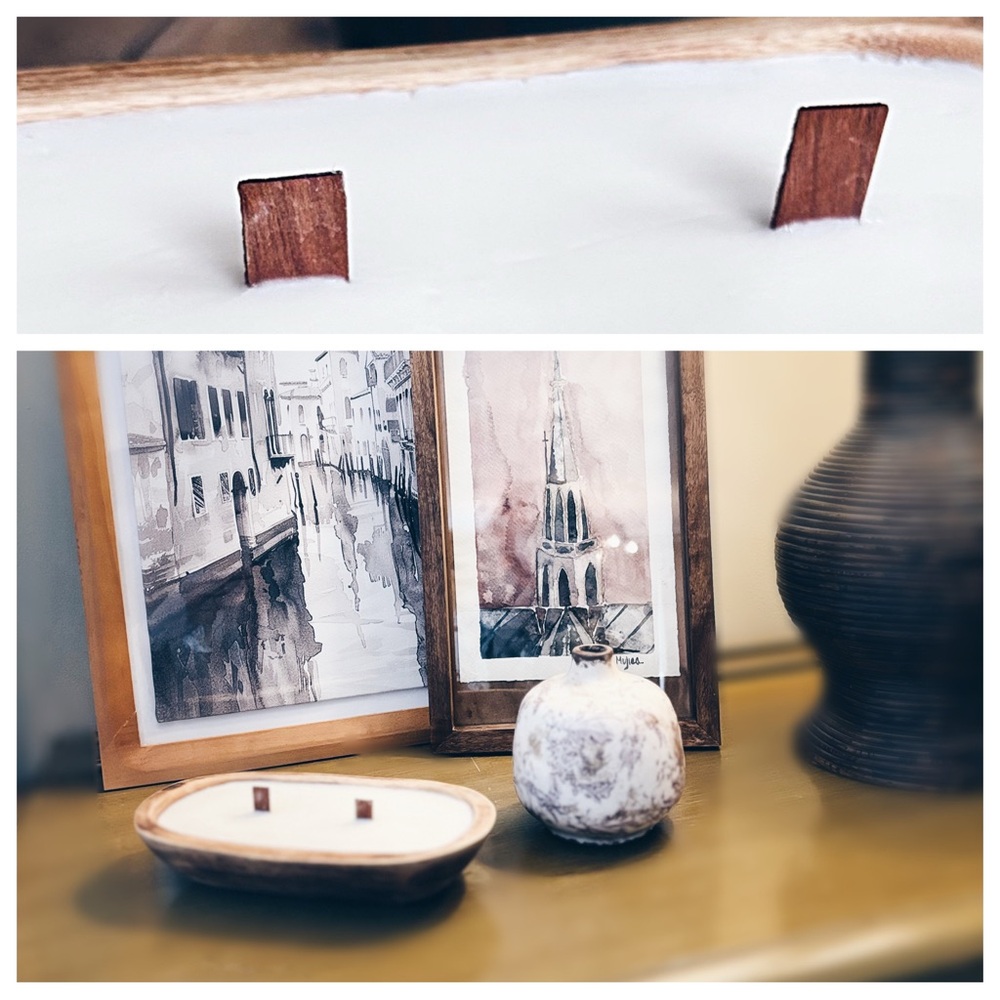 Candle Soy  Reusable Wooden Dough Bowl - Picture 10 of 10